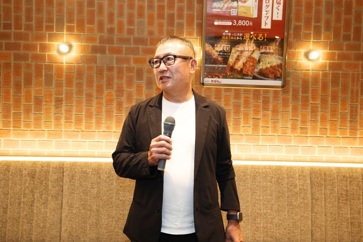 Yabaton President and Representative Director Mr. Yoshiyuki Okumura