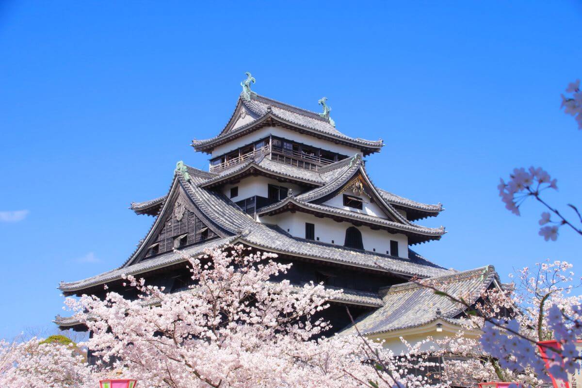 Matsue Castle, built in Matsue, the center of politics