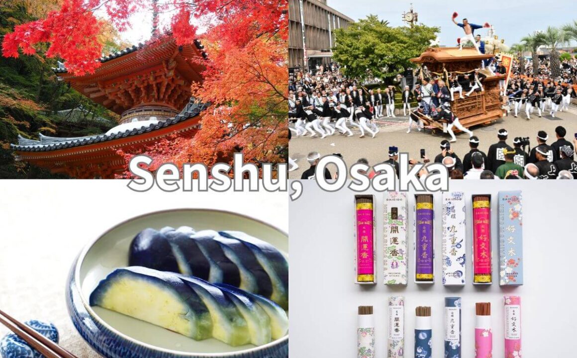 Traditional crafts, cuisine, festivals, and more abound Senshu Area, Osaka