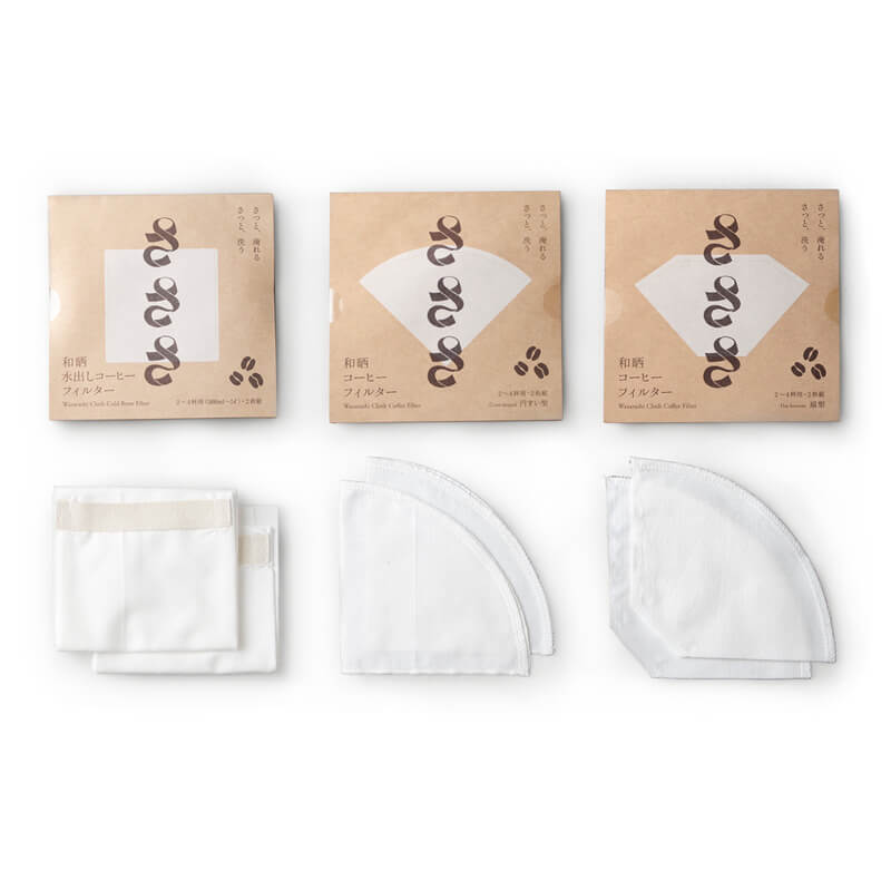 Sasasa Wazarashi Cloth Coffee Filter / Wazarashi Cloth Cold Brew Filter