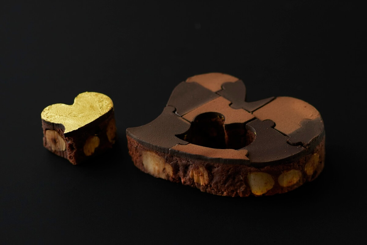 Heart Brownie Rich CACAO