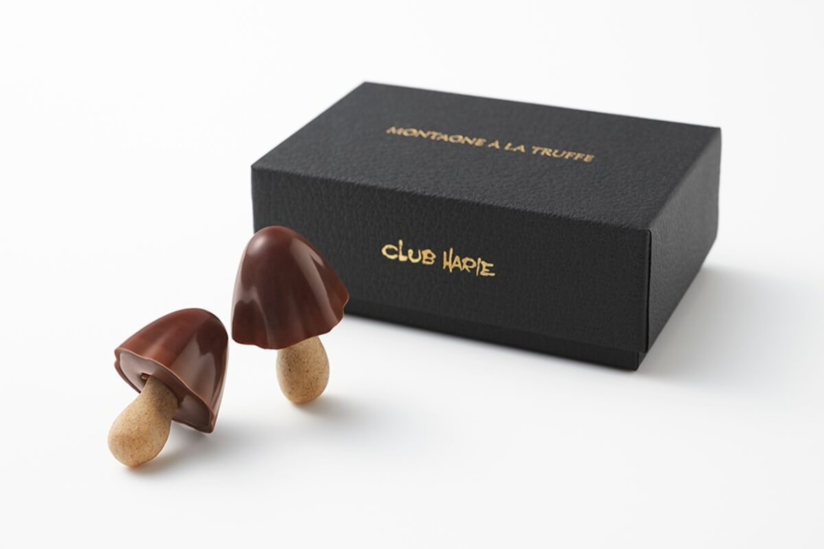 Meiji Kinoko no Yama and CLUB HARIE Collaboration: MONTAGNE À LA TRUFFE