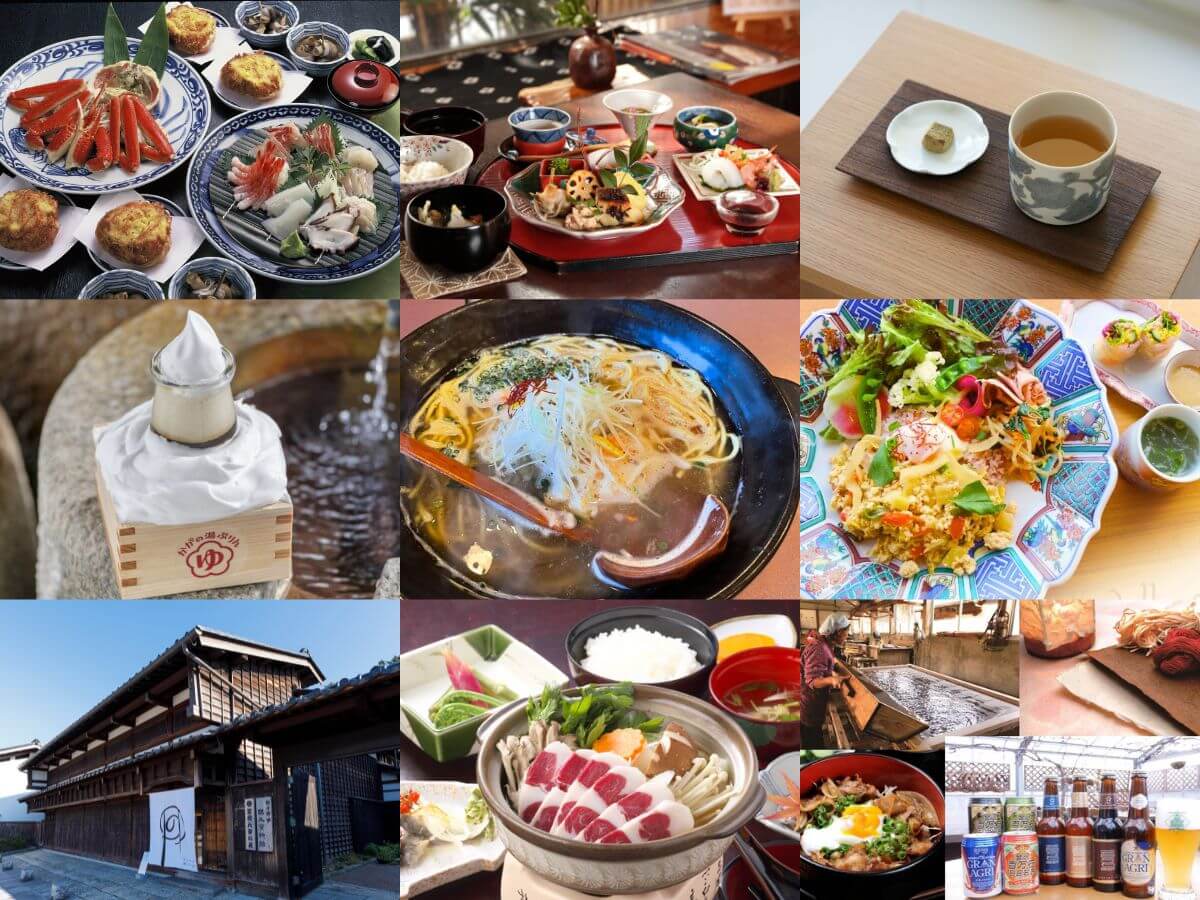 9 Recommended Gastronomic Tourism Spots in Ishikawa Prefecture's Kaga Region