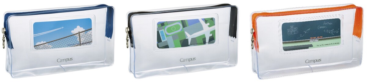 Campus X Rollbahn Clear Pouch