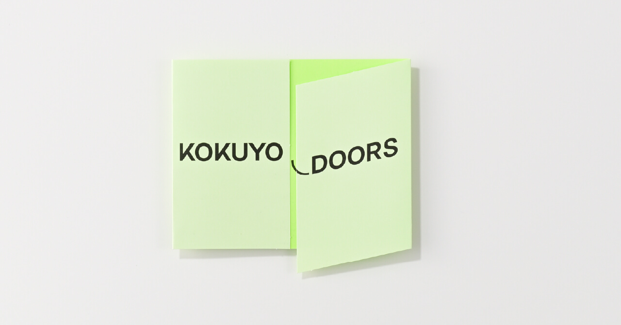 A business card featuring the KOKUYODOORS logo