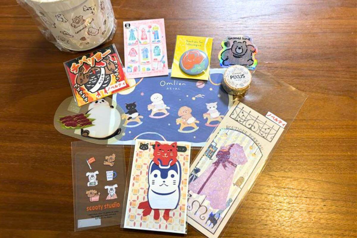 Gifts I got at the Stationery Girls Expo