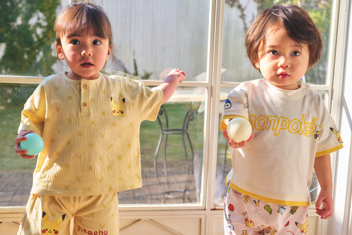 Sailor-style Matching Set / Layered-hem T-shirt / Surf shorts (Takihyo)