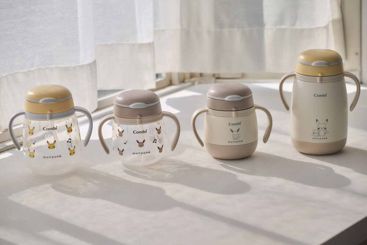 Monpoké Rakumagu: Various Leak-Proof Straws (Combi)