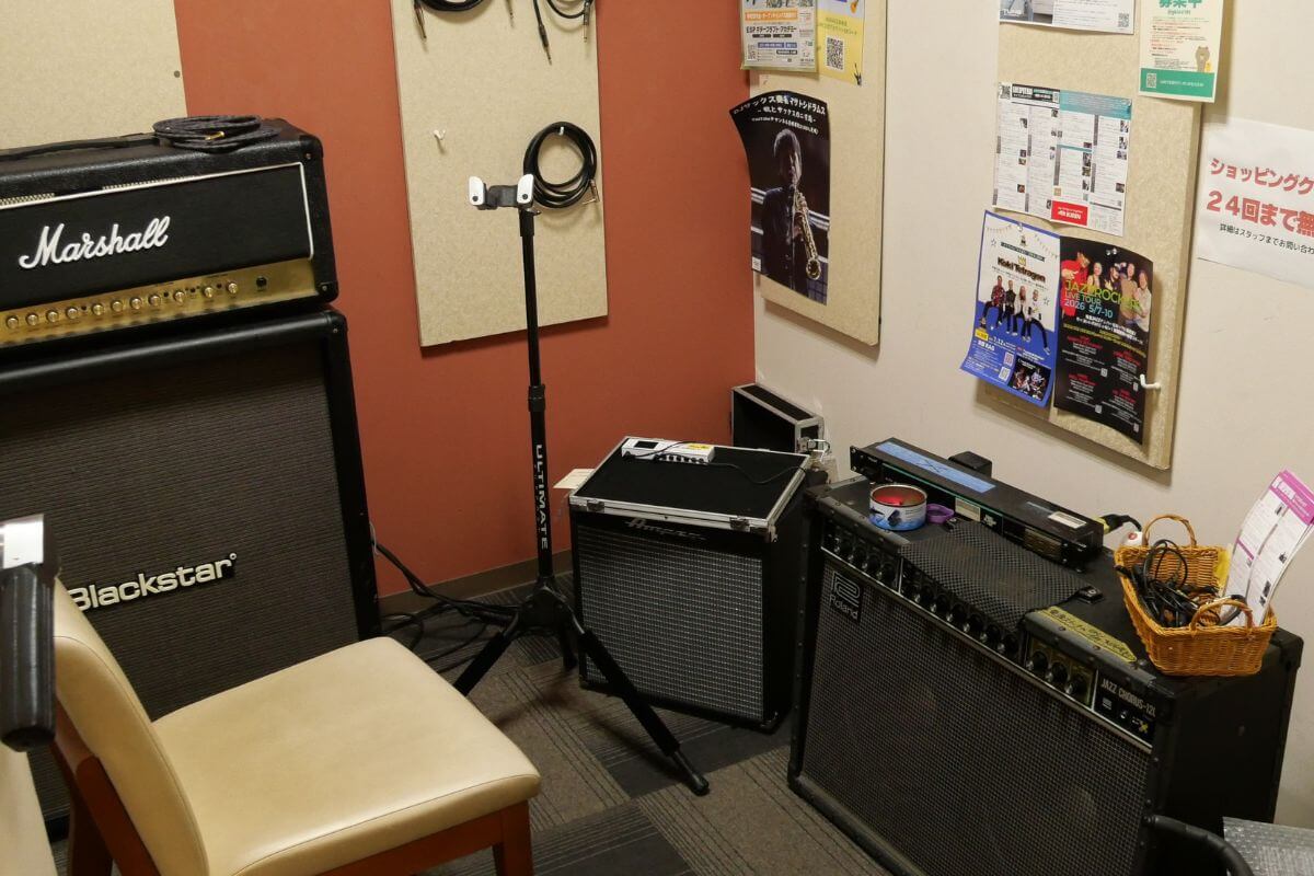 Fully soundproofed practice room
