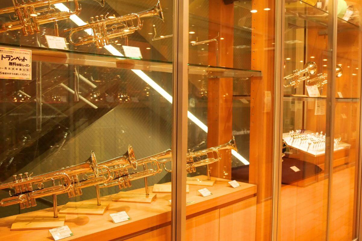 3rd Floor, Wind Instruments, Trumpet
