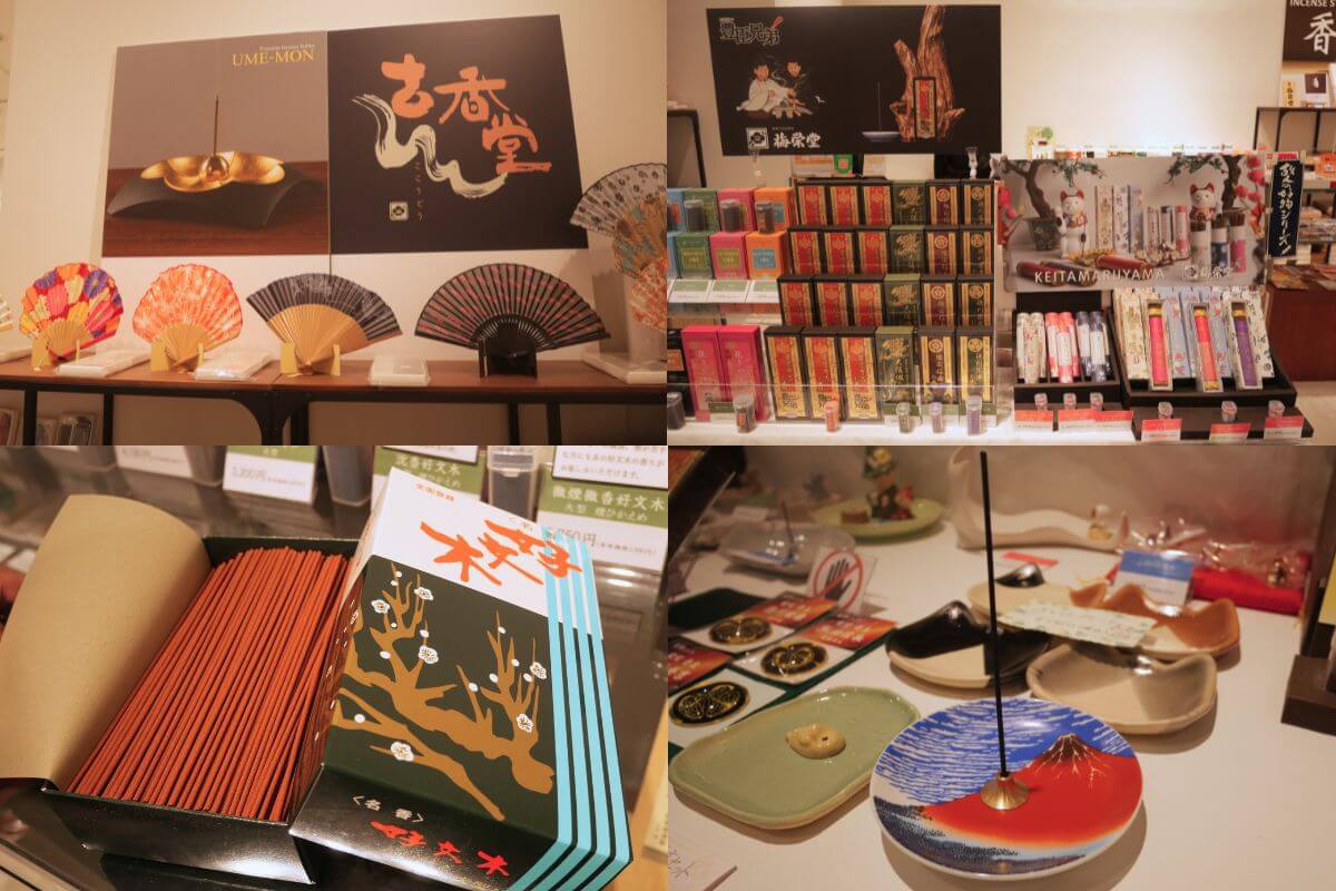 Japanese Incense Specialty Store “Kokoudo Namba Marui Store” in Namba, Osaka
