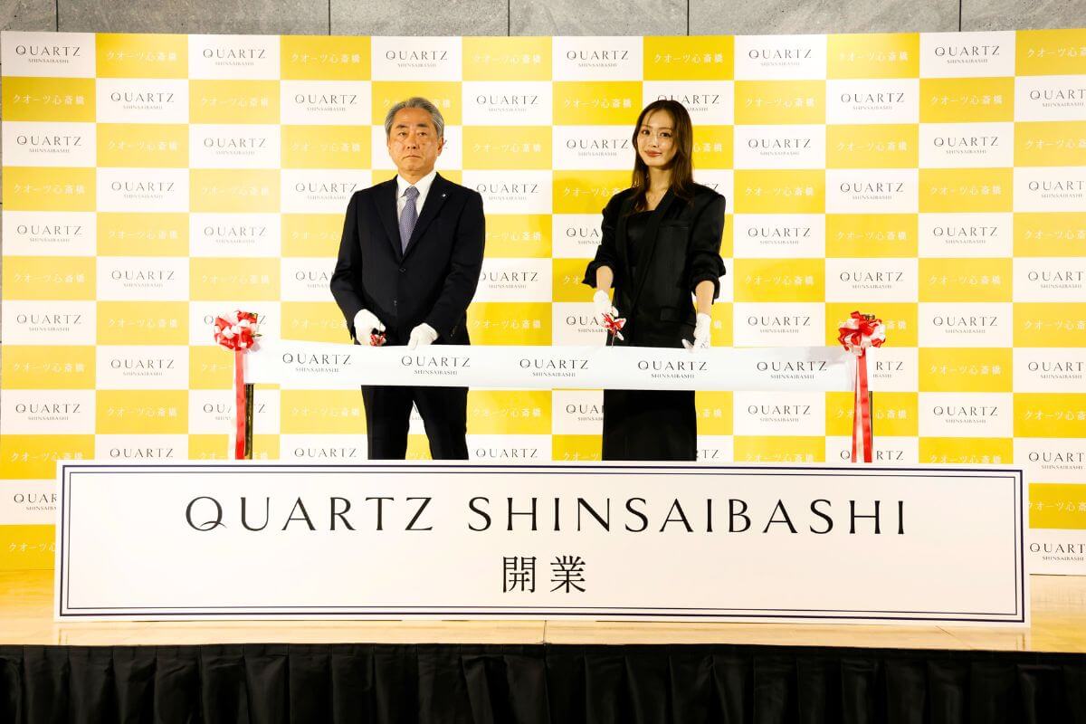 “Quartz Shinsaibashi” Grand Opening Ceremony