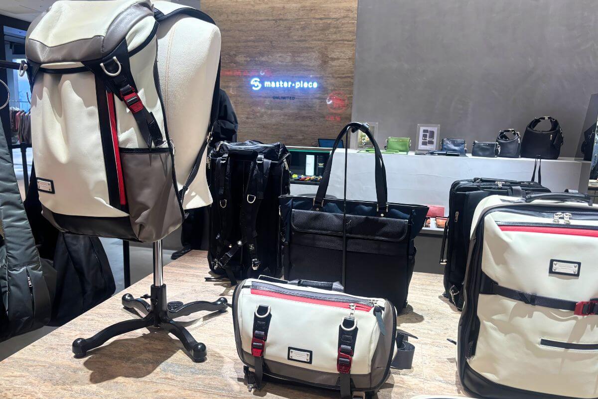 “master-piece UNLIMITED,” a new concept store from the Osaka-based bag brand