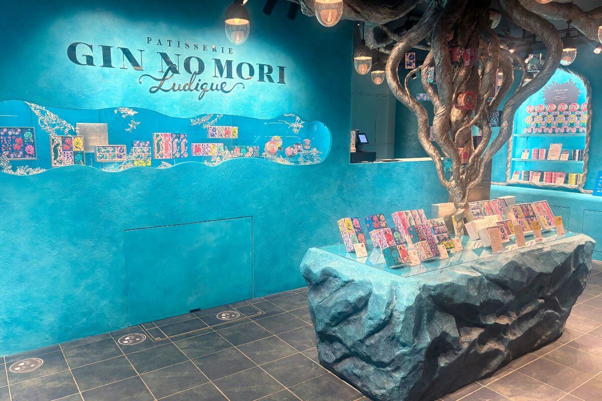 A sister brand of the baked goods brand “GIN NO MORI”