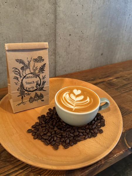 Sensing Touch of Earth's Authentic Coffee” Store