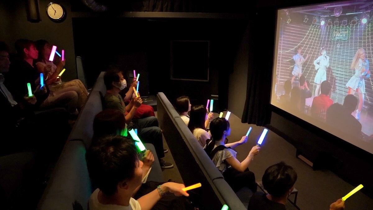 “Theater Sprout,” a rental theater attached to Sensing Touch of Earth