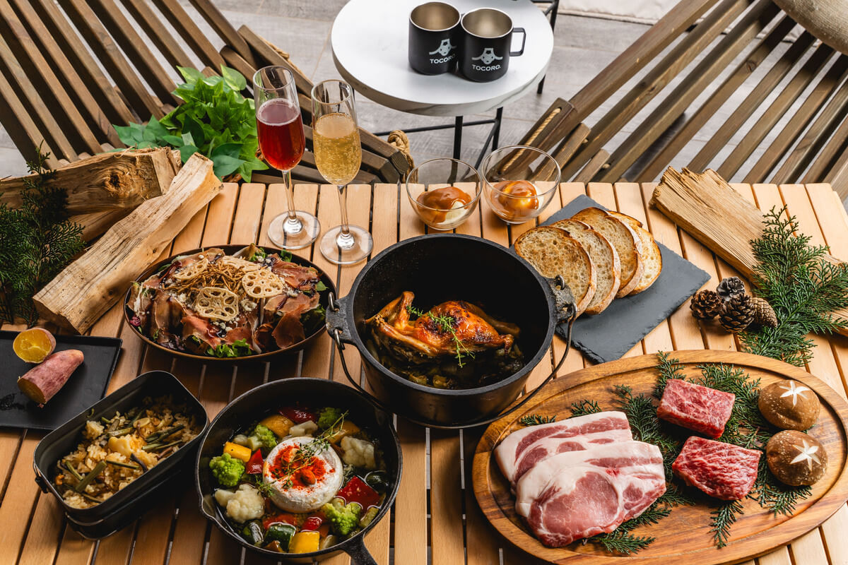 BBQ Dinner Featuring Local Ingredients