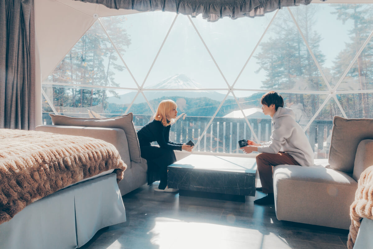 A Luxurious Outdoor Experience with Views of Mount Fuji TOCORO. Mt. Fuji CAMP&GLAMPING