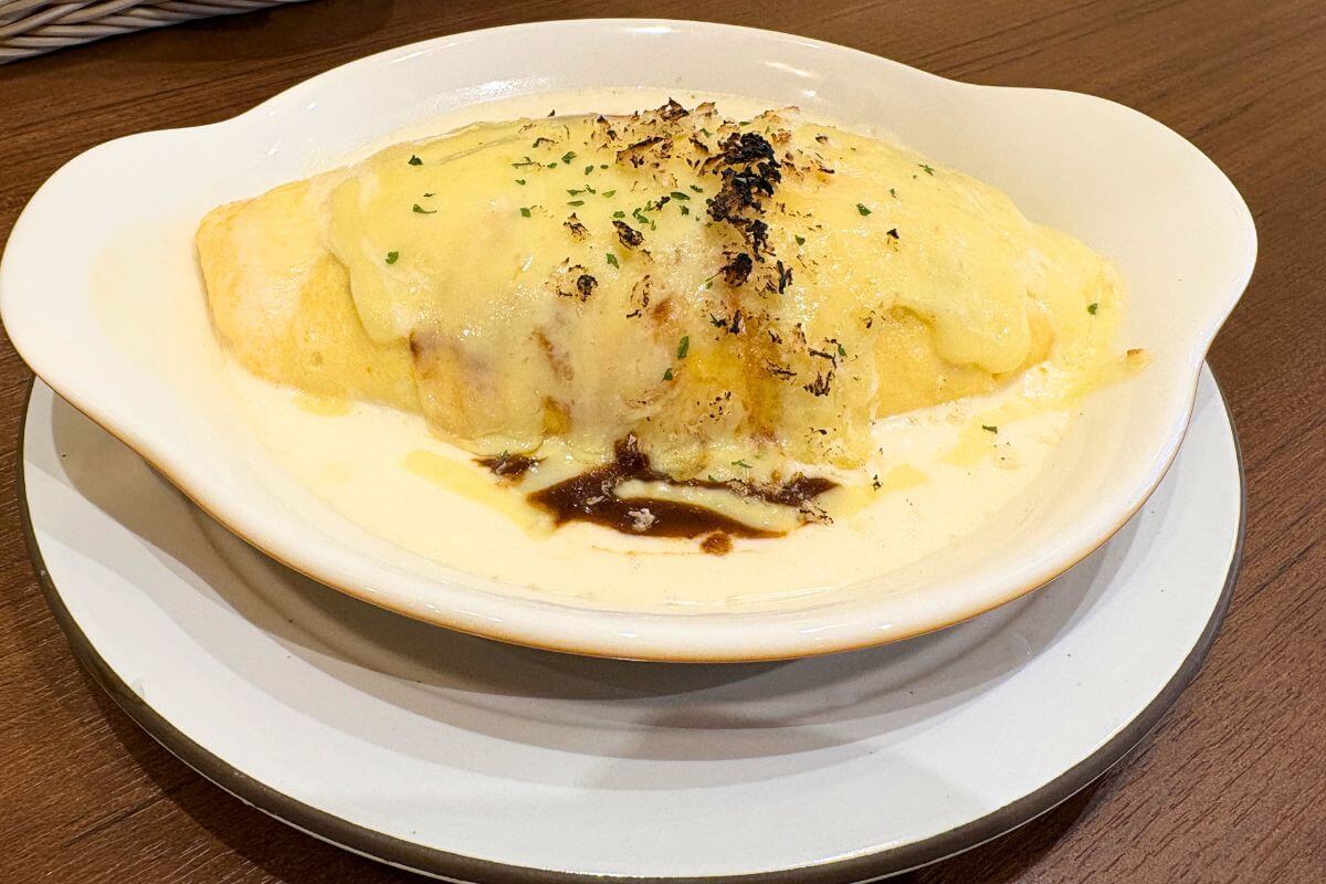 New Menu Item: Omelet Rice Gratin