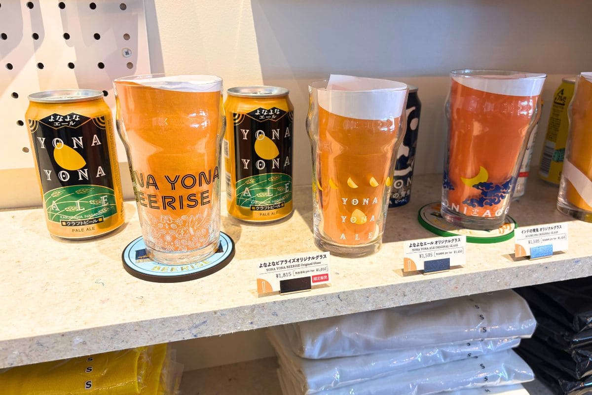 Original Glasses for Yona Yona Beerise and Yona Yona Ale