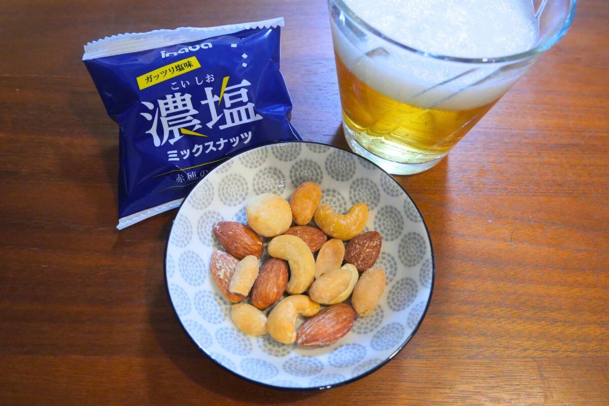 inaba Rich Salted Mixed Nuts