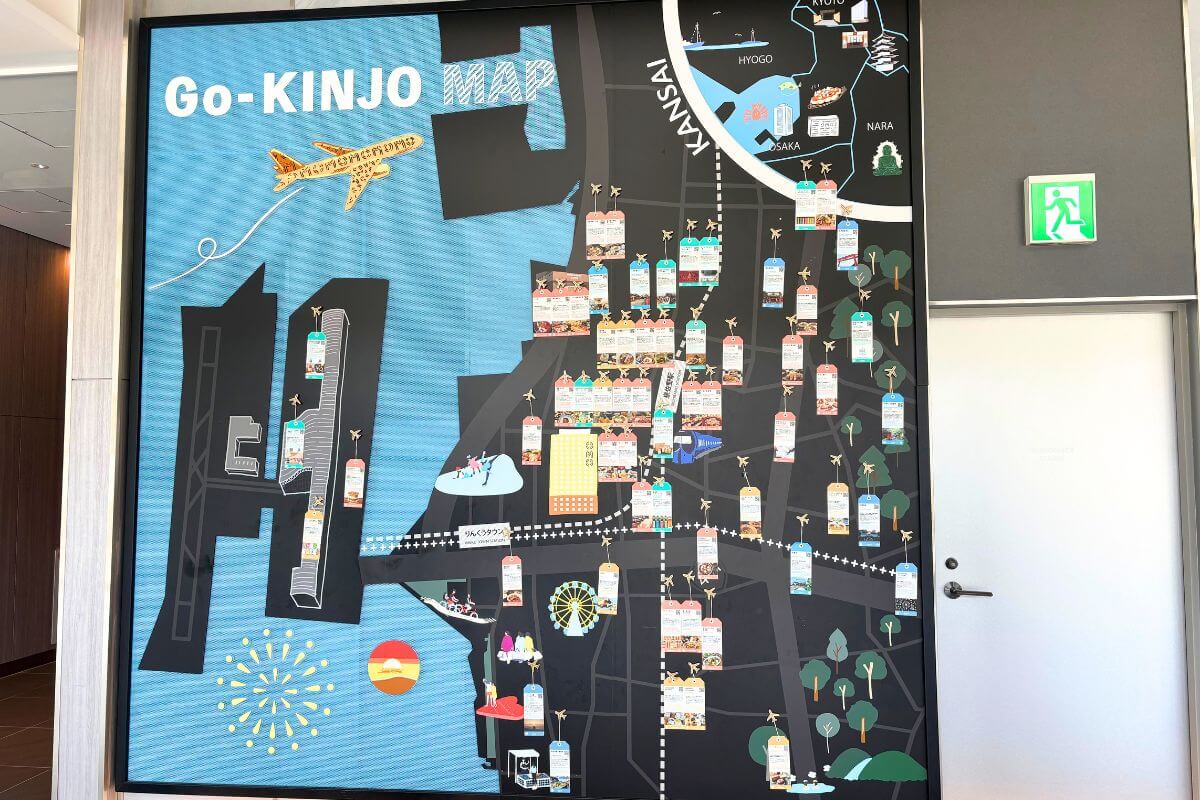 OMO Kansai Airport Go-kinjo Map