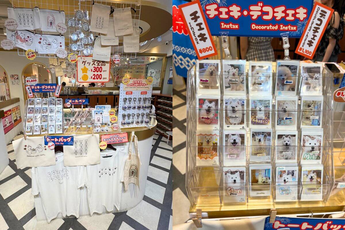 Samoyed Cafe moffu: Original Merchandise for Sale