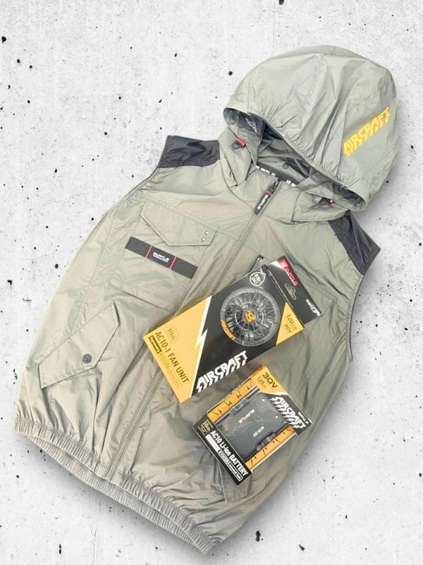 Fan-cooled jacket from the Most Popular “BURTLE” Series
