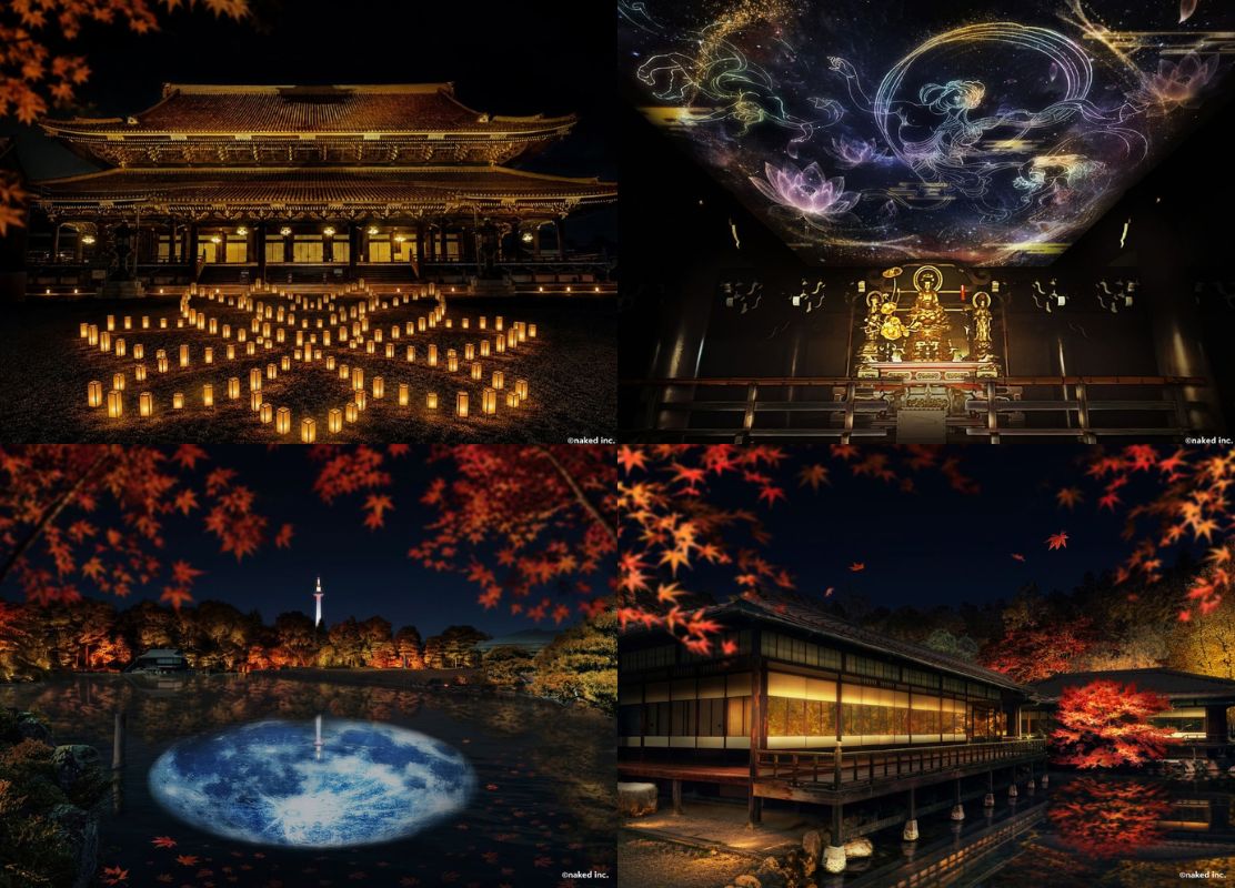 NAKED GARDEN NIGHTS: Higashi Hongan-ji Temple and Shosei-en Garden